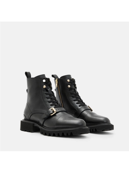 All Saints Shoes - ALLSAINTS Tori Leather Boot Size 38